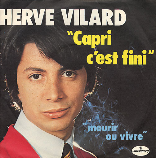 Cover Herve Vilard* - Capri C'est Fini  (7, Single) Schallplatten Ankauf