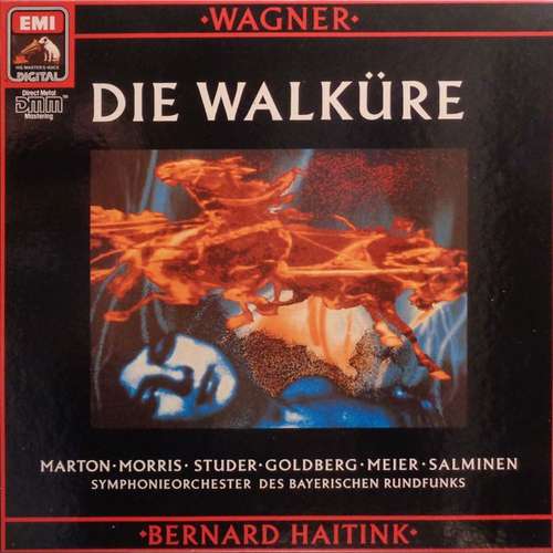 Cover Wagner* - Marton*, Morris*, Studer*, Goldberg*, Meier*, Salminen* / Symphonieorchester Des Bayerischen Rundfunks* / Bernard Haitink - Die Walküre (4xLP, Dir + Box) Schallplatten Ankauf