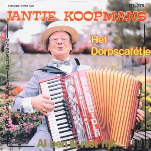 Cover Jantje Koopmans - Het Dorpscafétje (7, Single) Schallplatten Ankauf