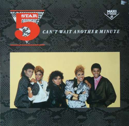 Cover Five Star - Can't Wait Another Minute (12, Maxi) Schallplatten Ankauf