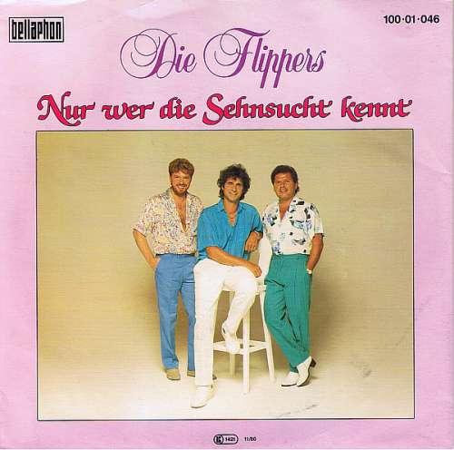 Cover Die Flippers - Nur Wer Die Sehnsucht Kennt (7, Single) Schallplatten Ankauf