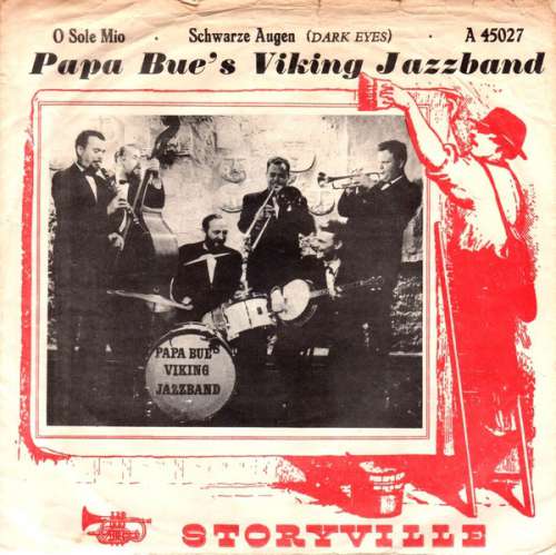 Cover Papa Bue's Viking Jazzband* - O Sole Mio / Schwarze Augen (Dark Eyes) (7) Schallplatten Ankauf