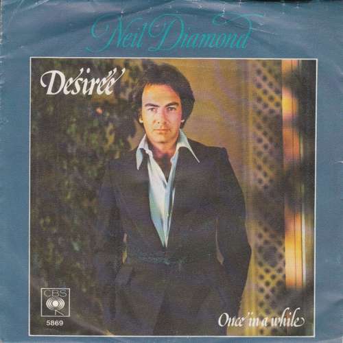 Cover Neil Diamond - Desirée (7, Single) Schallplatten Ankauf