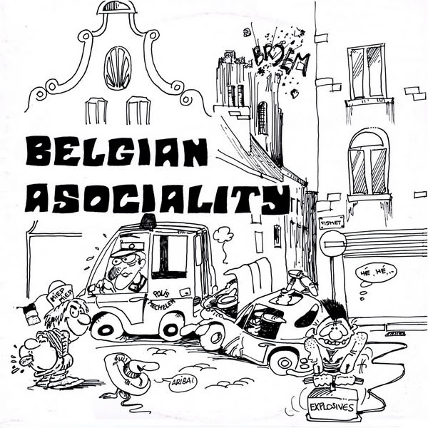 Cover Belgian Asociality - Belgian Asociality (LP, Album) Schallplatten Ankauf