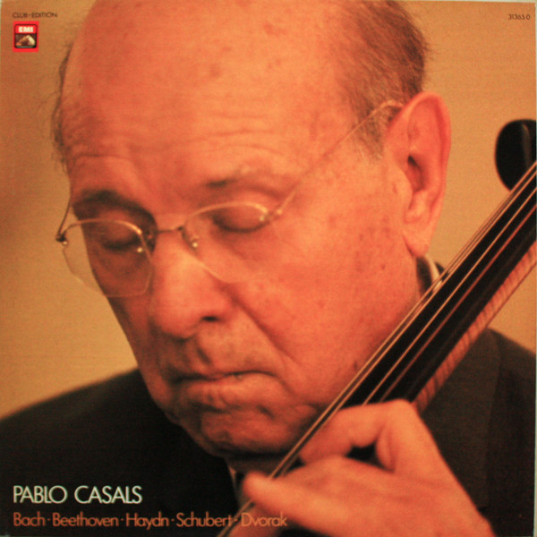 Cover Pablo Casals - Bach - Beethoven - Haydn - Schubert - Dvorak (4xLP, Club + Box, Comp) Schallplatten Ankauf