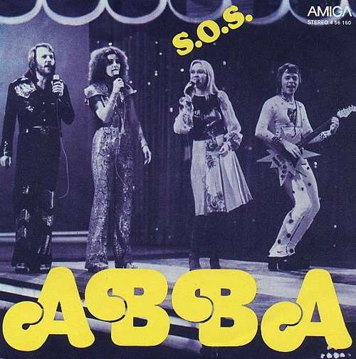 Cover ABBA - S.O.S. (7, Single) Schallplatten Ankauf