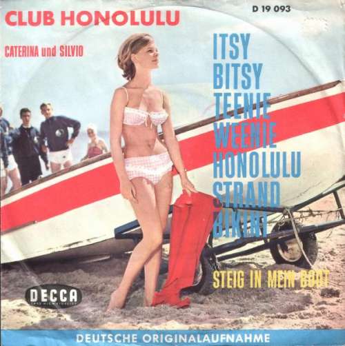 Cover Itsy Bitsy Teenie Weenie Honolulu Strand Bikini Schallplatten Ankauf