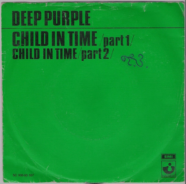 Cover Deep Purple - Child In Time (7, Single, Gre) Schallplatten Ankauf