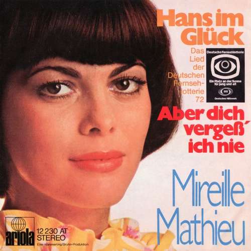 Cover Mireille Mathieu - Hans Im Glück  (7, Single) Schallplatten Ankauf