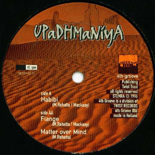 Cover Upadhmaniya - Habibi (12) Schallplatten Ankauf