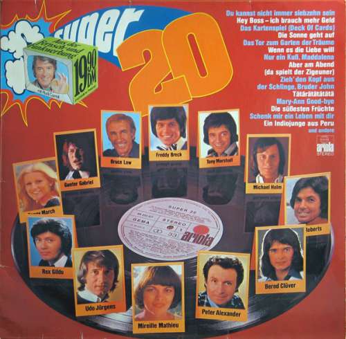 Cover Various - Super 20 (LP, Comp) Schallplatten Ankauf
