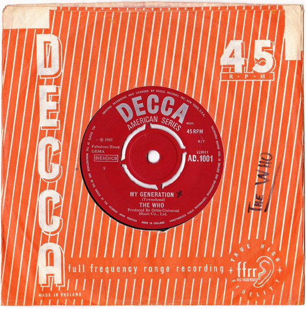 Cover The Who - My Generation (7, Single, Com) Schallplatten Ankauf