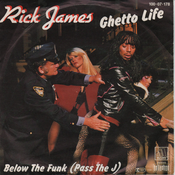 Cover Rick James - Ghetto Life (7, Single) Schallplatten Ankauf