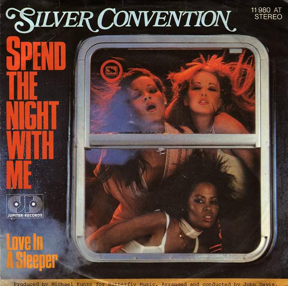 Cover Silver Convention - Spend The Night With Me (7, Single) Schallplatten Ankauf