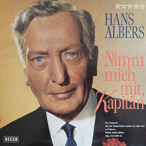 Cover Hans Albers - Nimm Mich Mit, Kapitän (LP, Comp) Schallplatten Ankauf