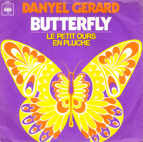 Cover Danyel Gerard* - Butterfly (7, Single) Schallplatten Ankauf