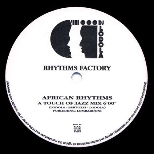 Cover African Rhythms Schallplatten Ankauf