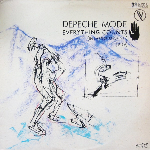 Cover Depeche Mode - Everything Counts (In Larger Amounts) (12, Maxi) Schallplatten Ankauf