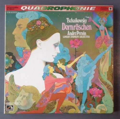 Cover Tschaikowsky*, André Previn, The London Symphony Orchestra - Dornröschen (3xLP, Quad + Box) Schallplatten Ankauf