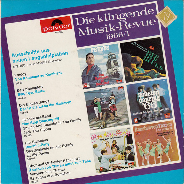 Bild Various - Die Klingende Musik-Revue 1966/1 (7, Promo) Schallplatten Ankauf