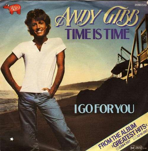 Bild Andy Gibb - Time Is Time / I Go For You (7, Single) Schallplatten Ankauf