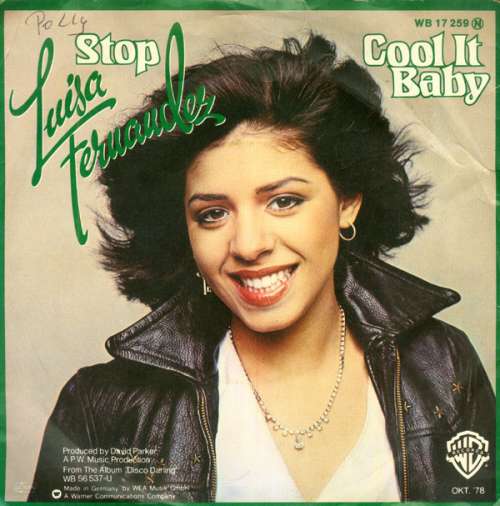 Cover Luisa Fernandez - Stop / Cool It Baby (7, Single) Schallplatten Ankauf