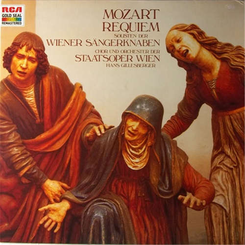 Cover Mozart* / Solisten Der Wiener Sängerknaben*, Chor* Und Orchester Der Staatsoper Wien*, Hans Gillesberger - Requiem (LP, RE, RM) Schallplatten Ankauf
