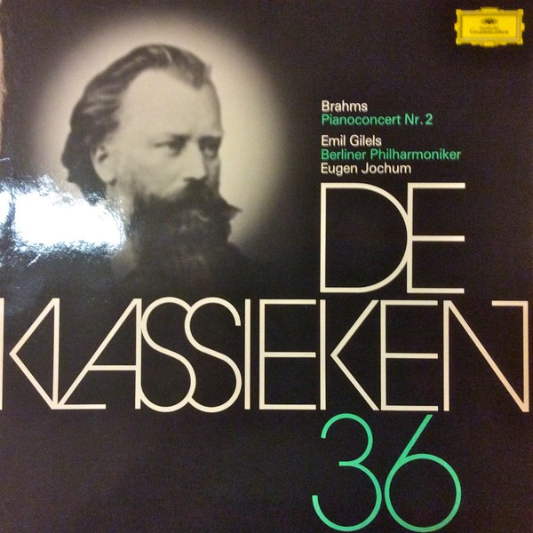 Cover Johannes Brahms - De Klassieken 36 - Brahms: Pianoconcert Nr. 2 (LP) Schallplatten Ankauf