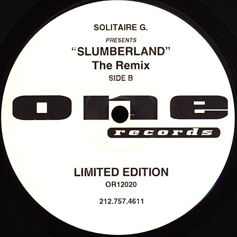 Cover Solitaire G.* - Slumberland (The Remix) (12, Ltd) Schallplatten Ankauf