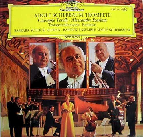 Cover Adolf Scherbaum - Trompetenkonzerte, Kantaten (LP, Album) Schallplatten Ankauf