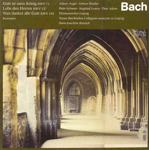 Cover Bach* - Thomanerchor Leipzig*, Hans-Joachim Rotzsch - Kantaten  (LP) Schallplatten Ankauf