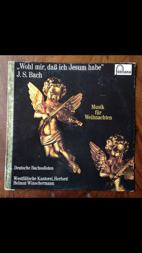Cover Johann Sebastian Bach - Musik Für Weihnachten (LP) Schallplatten Ankauf