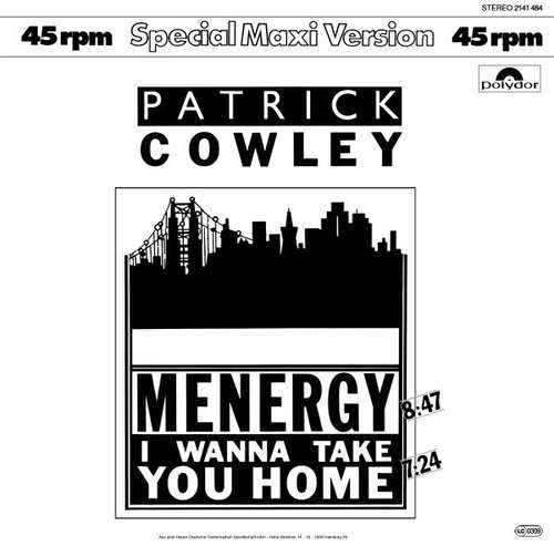 Cover Patrick Cowley - Menergy (12, Maxi) Schallplatten Ankauf