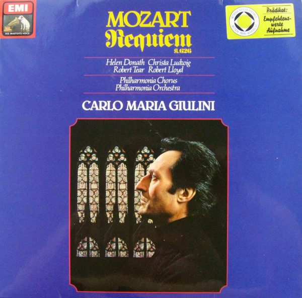 Cover Wolfgang Amadeus Mozart / Carlo Maria Giulini - Requiem KV 626 (LP, Album) Schallplatten Ankauf