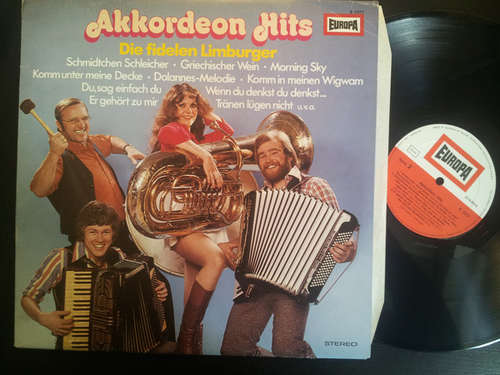 Cover Die Fidelen Limburger - Akkordeon Hits (LP) Schallplatten Ankauf