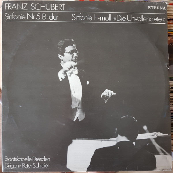 Cover Staatskapelle Dresden, Franz Schubert - Franz Schubert Sinfonie Nr.5 B-dur & Sinfonie h-moll Die Unvollendete (LP) Schallplatten Ankauf