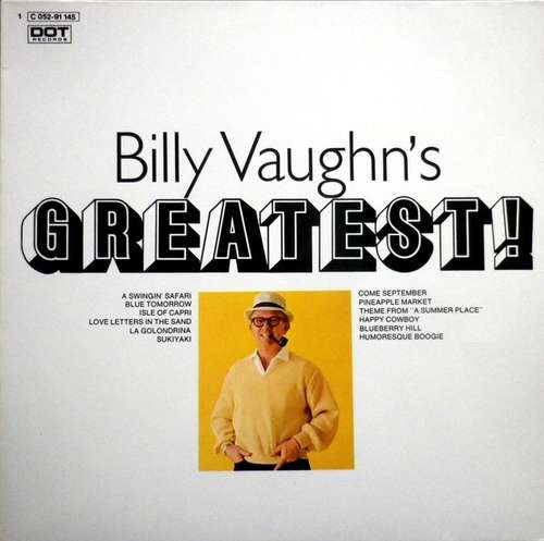 Cover Billy Vaughn - Billy Vaughn's Greatest! (LP, Comp) Schallplatten Ankauf
