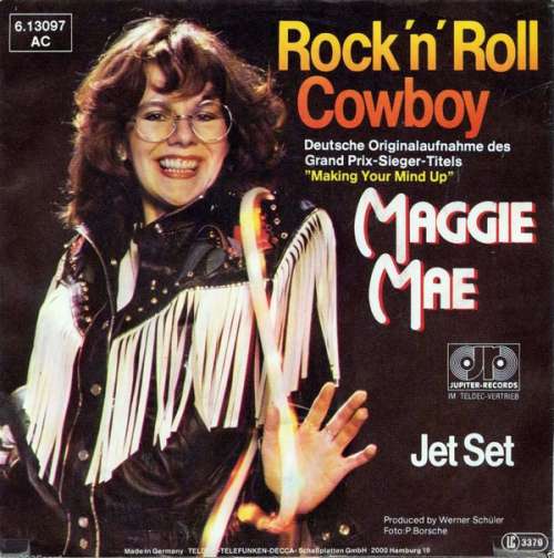Cover Maggie Mae - Rock 'n' Roll Cowboy (7, Single) Schallplatten Ankauf