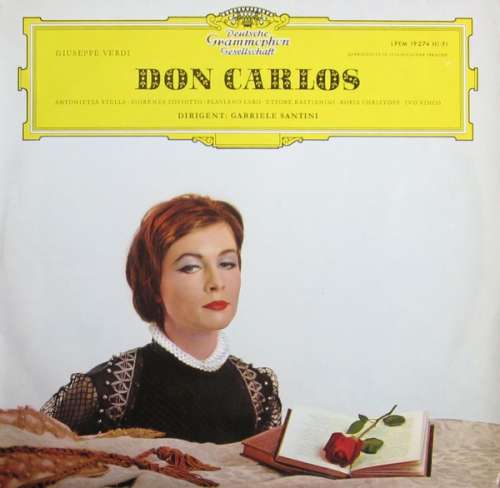 Cover Giuseppe Verdi - Don Carlos (LP, Mono) Schallplatten Ankauf