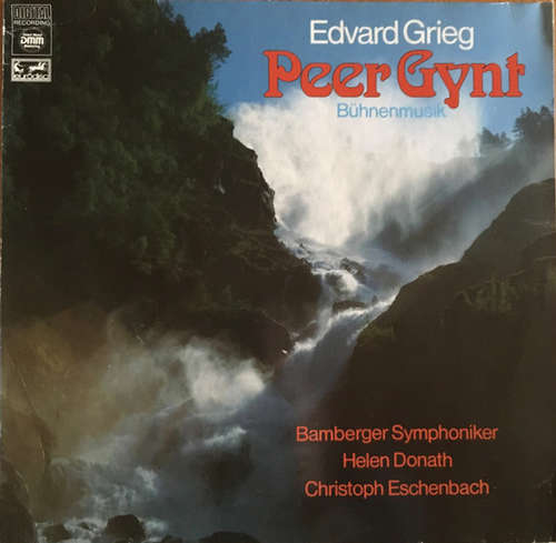 Cover E. Grieg* - Helen Donath, Bamberg Symphony Orchestra* And Chorus* , Conductor Christoph Eschenbach - Peer Gynt, Bühnenmusik  (LP, Club) Schallplatten Ankauf