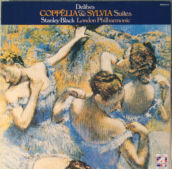 Cover Léo Delibes, Stanley Black, The London Philharmonic Orchestra - Coppélia & Sylvia Suites (LP) Schallplatten Ankauf