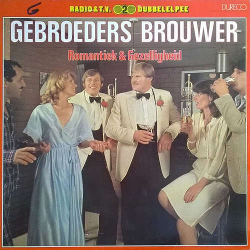 Cover Gebroeders Brouwer - Romantiek & Gezelligheid (2xLP, Comp) Schallplatten Ankauf