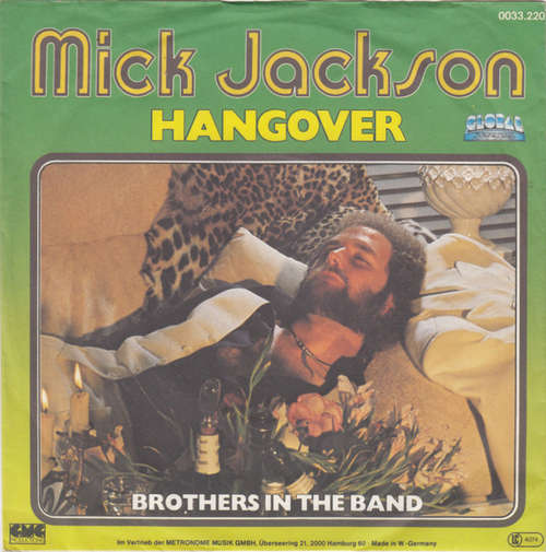 Cover Mick Jackson - Hangover (7, Single) Schallplatten Ankauf