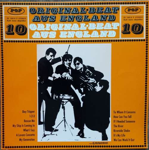 Cover Various - Original Beat Aus England 10. Folge (LP, Album) Schallplatten Ankauf