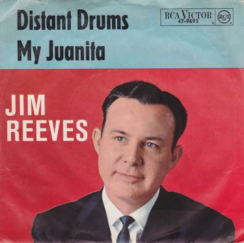 Cover Jim Reeves - Distant Drums / My Juanita (7, Single) Schallplatten Ankauf