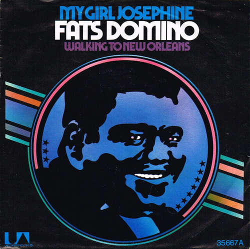 Cover Fats Domino - My Girl Josephine (7, Single) Schallplatten Ankauf