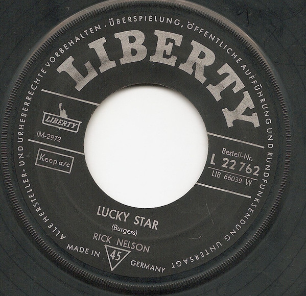 Bild Rick Nelson* - Lucky Star / Everybody But Me (7, Single) Schallplatten Ankauf