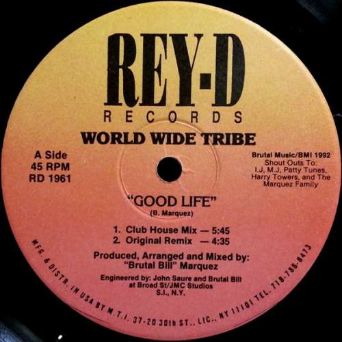 Cover World Wide Tribe* - Good Life (12) Schallplatten Ankauf