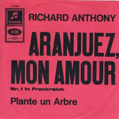 Cover Richard Anthony (2) - Aranjuez, Mon Amour  (7, Single) Schallplatten Ankauf