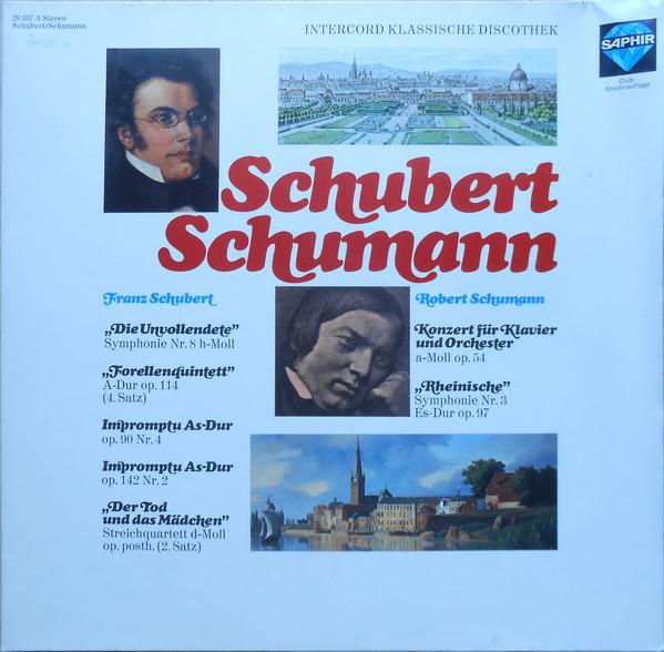 Bild Franz Schubert / Robert Schumann - Schubert/Schumann (2xLP, Club, Gat) Schallplatten Ankauf